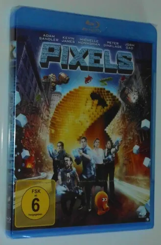 PIXELS BLURAY NEU & OVP ADAM SANDLER - KEVIN JAMES (EXKLUS. PAC-MAN DONKEY KONG)