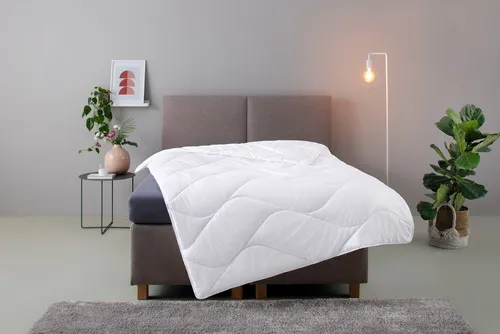 OTTO home Microfaserbettdecke Fantasy, Füllung: aus recycelten Polyester, Bezug: Polyester oder ökologisches Polyester oder Baumwolle (ECO), Bettdecken, in 3 Bezugsqualitäten für Sommer, Winter