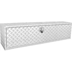 VEVOR Unterboden-Lkw-Box 1524x430x460 mm - Zubehör für Autoanhänger – Robuste Aluminium-Werkzeugkiste mit Schloss, wasserdicht und ideal für Lkw und Transporter. Perfekte Aufbewahrungslösung für Ihre Werkzeuge.