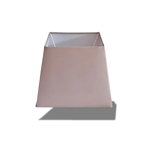 Lampenschirm Rund Retro Vintage Farbe: Cappucino - Weiß Stofflampenschirm Textilschirm Ersatzschirm Tischlampe Stehleuchte Stehlampe (1x Cappucino konisch)