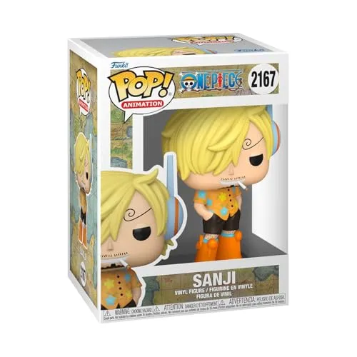 Funko POP! Animation: One Piece - Sanji - Sammelbare Vinylfigur - Geschenkidee - Offizielles Merchandise - Spielzeug für Kinder & Erwachsene - Modellfigur für Sammler und zur Ausstellung