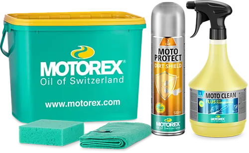 Motorex Moto Cleaning Kit Reinigungsset Reiniger Motorradpflege