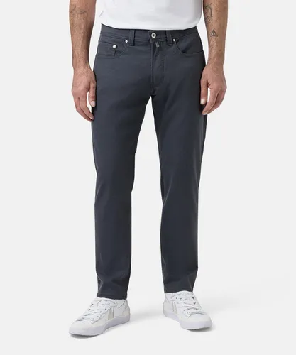 Pierre Cardin 5-Pocket-Jeans Lyon tapered grau 33 von pierre cardin
