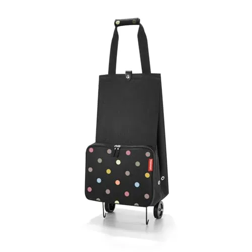 reisenthel foldabletrolley in Dots – Faltbarer Trolley für Spontaneinkäufe