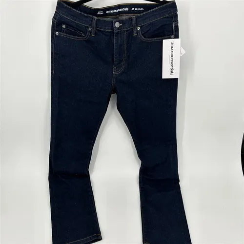 Amazon Essentials Herren Stretchjeans, Skinny-Passform, Leicht Ausgespült, 33W /