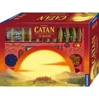 Catan - 3D Edition DE - Gesellschaftsspiel für 3-6 Spieler, beeindruckende 3D-Landschaft für ein noch fesselnderes Spielerlebnis und strategische Entscheidungen.
