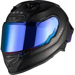 Nexx X.R3R Zero Pro 2 Helm, carbon-blau, Größe S für Männer