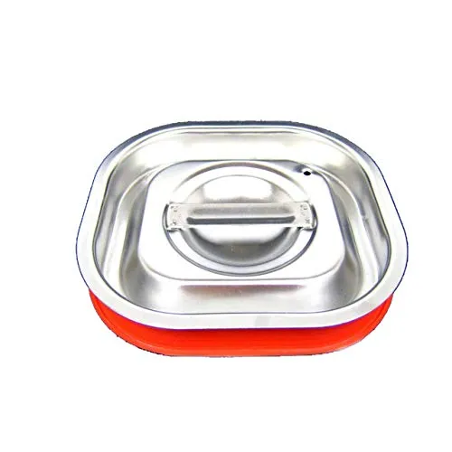 GN 1/6 Deckel Gastronormbehälter Silikon Abdeckung GN-Behälter Edelstahl
