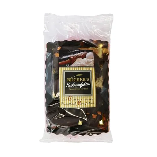 Bücker's Backwaren | Rum-Rosinen-Ecken, mit Zartbitterschokolade | 150g