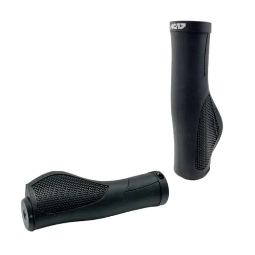 NC-17 Ergonom S-Pro Lock-On Griff UNISEX - Ergonomische Fahrrad Lenkergriffe für Mountainbike, Trekkingbike, Tourenbike und Citybike