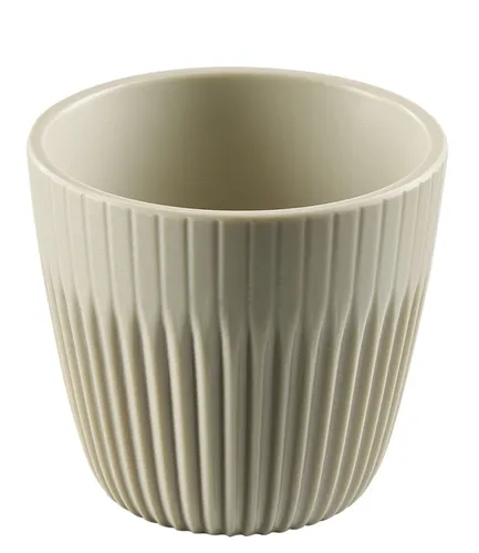 APS 6er Set Dipschälchen, grau - Schalen & Schüsseln – Stilvolles 6er Set aus bruchfestem Melamin, ideal für Dips, Saucen und Desserts mit eleganter geriffelter Struktur.