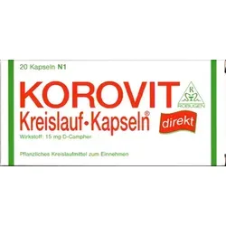 Korovit Kreislauf-Kapseln 20 ST