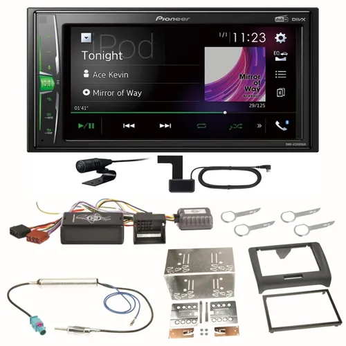 Produktbild Pioneer DMH-A3300DAB Bluetooth WebLink MP3 USB DAB+ Einbauset für Audi TT 8J