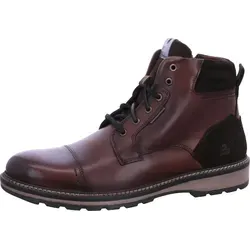 Bullboxer Herrenschuhe Stiefel Schnürer Boots Schwarz - Schuhgröße 42 EU - Modische Bullboxer Stiefel in Schwarz, ideal für den urbanen Look. Hergestellt aus hochwertigen Materialien, bieten sie sowohl Stil als auch Komfort für den Alltag.