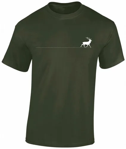 Baddery Print-Shirt Jäger T-Shirt: