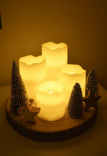 Gravidus LED-Kerze in braun von Gravidus