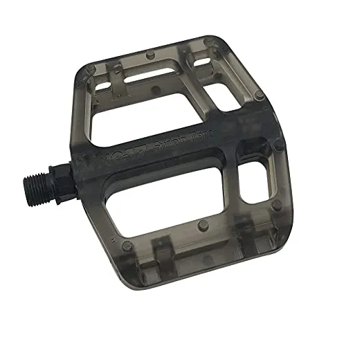 NC-17 Sudpin Zero Pro / Kunststoff Plattform Pedale / Fahrrad Pedale MTB und BMX / Kugellager + Cr-Mo Achse / widerstandsfähig, super leicht / feste Pins