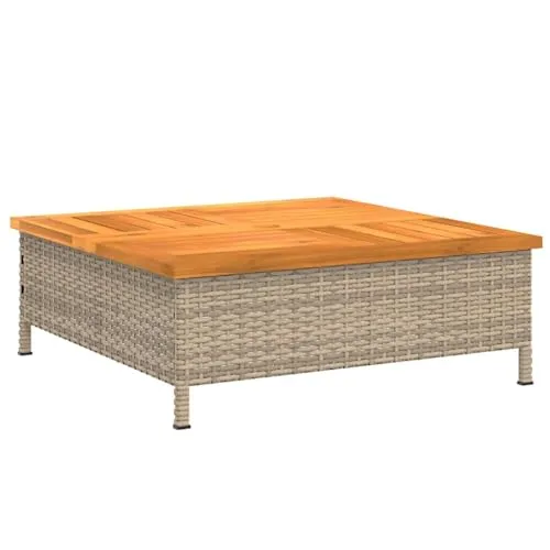 vidaXL Verkleidung für Sonnenschirmständer - Schirmständerabdeckung mit viel Platz für Blumen und Getränke, dient auch als eleganter Couchtisch für deinen Garten.