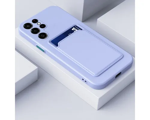 Hülle kompatibel mit Samsung Galaxy S23 Ultra Kunststoff Soft Handyhülle - Handy Case Violett