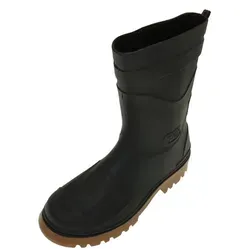 Bockstiegel Herren Gummistiefel Dirk - Gummistiefel für Herren in Schwarz, gefertigt aus robustem Synthetik mit rutschsicherer Sohle für optimalen Halt. Ideal für Gartenarbeit und nasse Bedingungen, mit Anziehlasche für einfachen Einstieg.