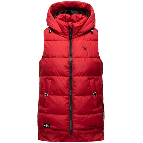 MARIKOO Damen Steppweste Bodywarmer mit Kapuze Zarinaa