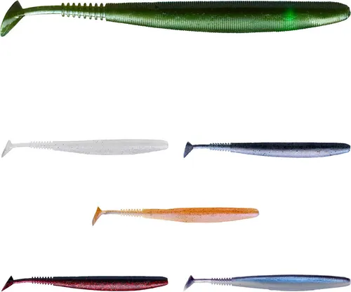 Illex Magic Z Shad 105 Glow Pearl
