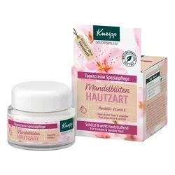 Kneipp Tagescreme Spezialpflege Mandelblüten Hautzart 50 ml - Tagespflege mit wertvollen Mandelblütenextrakten, spendet intensive Feuchtigkeit und sorgt für zarte, geschmeidige Haut.