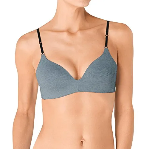 Sloggi Serenity Damen BH 80D, Mehrfarbig (Grey Combination) - Klassische BHs für Damen, bügelloser Komfort mit ComfyCups und MeshFlex Technology für Flexibilität und perfekten Sitz, ideal für den Alltag.