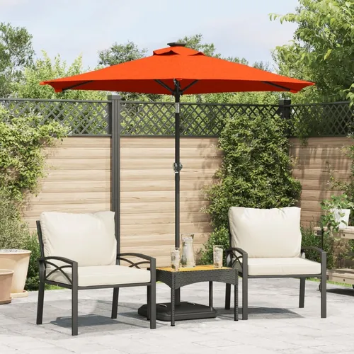 Maison Exclusive Sonnenschirm Terracotta 225x225 cm