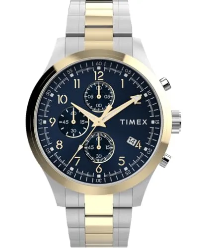 Timex Herren Chronograph Quarz Armbanduhr Trend