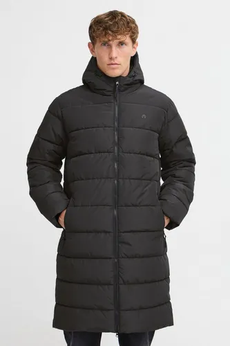 North Bend Langmantel NBAmare M - Wasserabweisender Mantel in Grau XL - Funktionsjacke, ideal für wechselhaftes Wetter mit regulierbarem Elastikband und praktischen Reißverschlusstaschen.