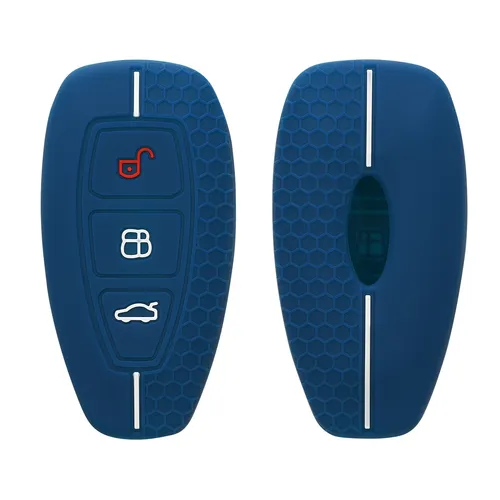 Autoschlüssel Schutzhülle für Ford 3-Tasten Autoschlüssel Keyless Go -