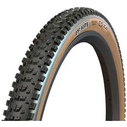 Maxxis Rekon+ WT Tanwall Faltreifen 27.5 x 2.80 Zoll - Fahrradreifen mit 3C MaxxTerra Gummimischung für hervorragenden Grip und Pannenschutz, ideal für Trail- und All-Mountain-Fahrten.
