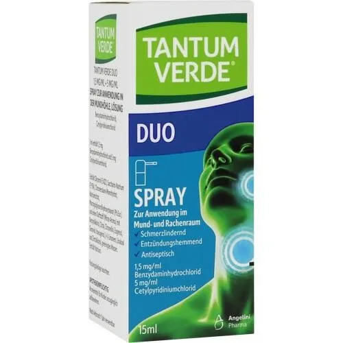 Tantum Verde Duo Spray 1.5mg/ml + 5mg/ml von Angelini Pharma