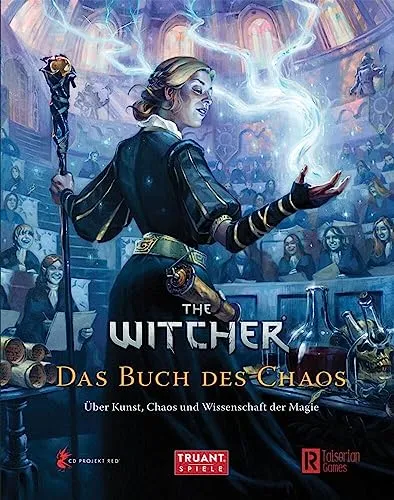 The Witcher Das Buch des Chaos: Magiebuch - Märchen, Sagen & Legenden - Entdecken Sie die faszinierende Welt der Magie mit diesem einzigartigen Buch voller Geheimnisse und Zaubersprüche.