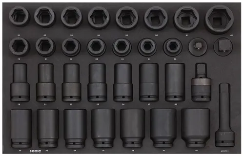 SONIC EINSATZ Schlagschraubendreher Nüsse 3/4