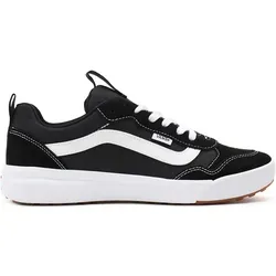 VANS Range EXP Sneaker, Gr. 41, schwarz-weiß - Sportliche Sneaker aus atmungsaktivem Textil und Leder, mit rutschfester Gummi-Laufsohle und verstellbarer Schnürung für optimalen Halt – ideal für Business-Looks und Skateboarding.