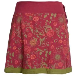 Vishes Damen Lagen-Look Blumen-Rock von Vishes