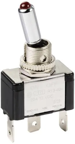 TRU COMPONENTS TC-11193840 Kippschalter 12 V/DC 20A 1 x Aus/Ein rastend 1St.