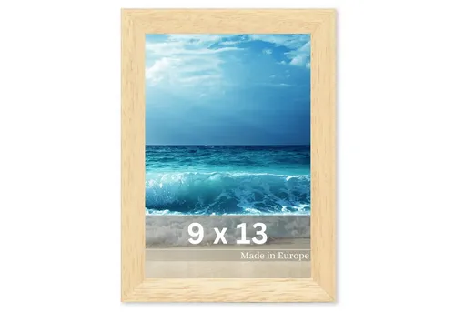 Victor (Zenith) Bilderrahmen Nolde, Bilderrahmen Beige 9x13 cm, Bilderrahmen Modern, Holzrahmen