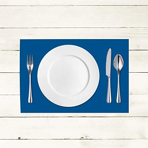 Sovie HORECA Linclass® Airlaid Tischset 40 x 30 cm | stoffähnliches Platzset | Einweg-Platzdeckchen für Events | Platzmatten für edle Tischdeko | 100 Stück | Royal-Blau