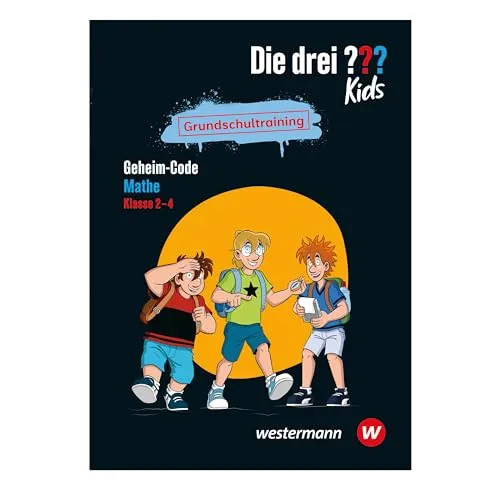 Die drei ??? Kids – Grundschultraining: Geheim-Code Mathe 2–4