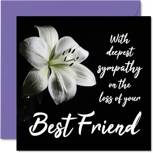 Stuff4 Trauerkarten Loss of Your Best Friend