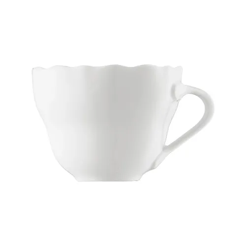 Hutschenreuther Maria Theresia Weiß Kaffee Obertasse 0,23 L - Elegante Kaffeetasse aus feinstem Porzellan, perfekt für stilvolle Kaffeemomente. Ideal für besondere Anlässe oder den täglichen Genuss.
