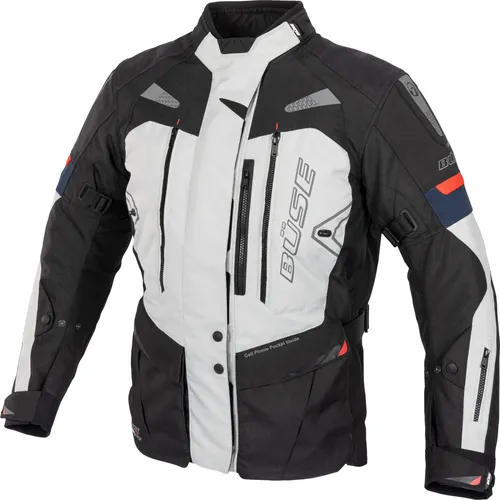 Büse Motorradjacke Monterey - Wasserdicht und Atmungsaktiv für Damen - Damen Motorradjacke Monterey: Wasserdicht, winddicht und atmungsaktiv mit HUMAX Klimamembran. Ideal für Touren bei jedem Wetter, mit zahlreichen Taschen und reflektierenden Elementen für Sicherheit.