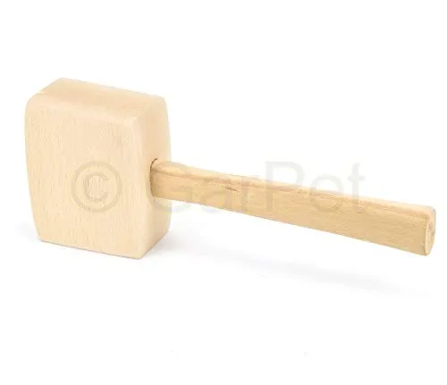 Holzhammer Hartholz ECKIG Schreiner Holz Klüpfel Tischler Hammer 500 g