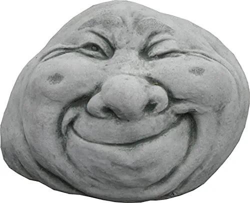 art-decor-keramik Steingesicht, Auge zu