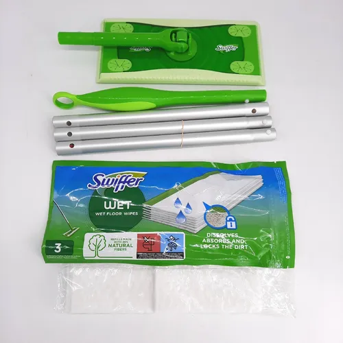 Swiffer Komplettset Besen Staubwedel 1 6 Trockene Tücher 3 Feuchte Tücher Effektive Reinigung