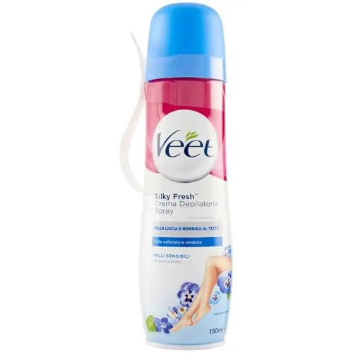 Veet Creme Spray für empfindliche Haut, 150 ml, 1 Stück
