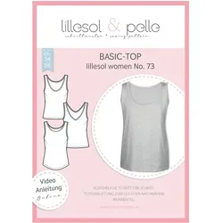 Lillesol Women Papierschnittmuster No. 73 Basic-Top von lillesol & pelle